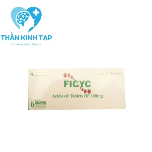 Ficyc 200 - Thuốc điều trị nhiễm virus Herpes